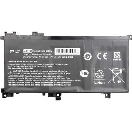 Аккумулятор PowerPlant для ноутбуков HP Omen 15 AX200 (HSTNN-DB7T, TE04) 15.4V 3000mAh Аккумулятор PowerPlant для ноутбуков HP Omen 15 AX200 (HSTNN-DB7T, TE04) 15.4V 3000mAh