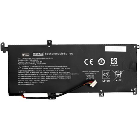 Акумулятори PowerPlant для ноутбуків HP Envy X360 15 (MB04XL) 15.2V 3400mAh