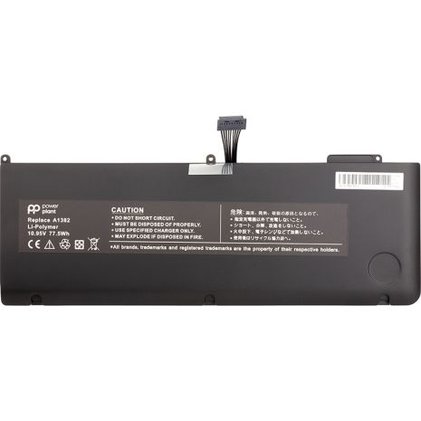 Акумулятори PowerPlant для ноутбуків APPLE MacBook Pro 15.4" (A1286, A1382) 10.95V 77.5Wh Акумулятори PowerPlant для ноутбуків APPLE MacBook Pro 15.4" (A1286, A1382) 10.95V 77.5Wh