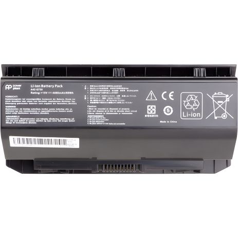 Акумулятор для ноутбуків ASUS G750 Series (A42-G750) 15V 4400mAh