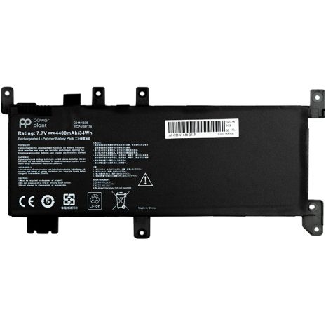 Акумулятори PowerPlant для ноутбуків ASUS VivoBook A480U (C21N1638) 7.7V 4400mAh Акумулятори PowerPlant для ноутбуків ASUS VivoBook A480U (C21N1638) 7.7V 4400mAh