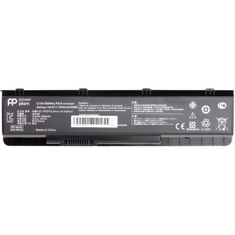Акумулятор PowerPlant для ноутбуків ASUS N55 Series (A32-N55) 10.8V 5200mAh Акумулятор PowerPlant для ноутбуків ASUS N55 Series (A32-N55) 10.8V 5200mAh
