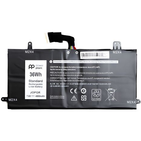 Акумулятори PowerPlant для ноутбуків DELL Latitude 5285 Series (J0PGR) 7.6V 4800mAh Акумулятори PowerPlant для ноутбуків DELL Latitude 5285 Series (J0PGR) 7.6V 4800mAh