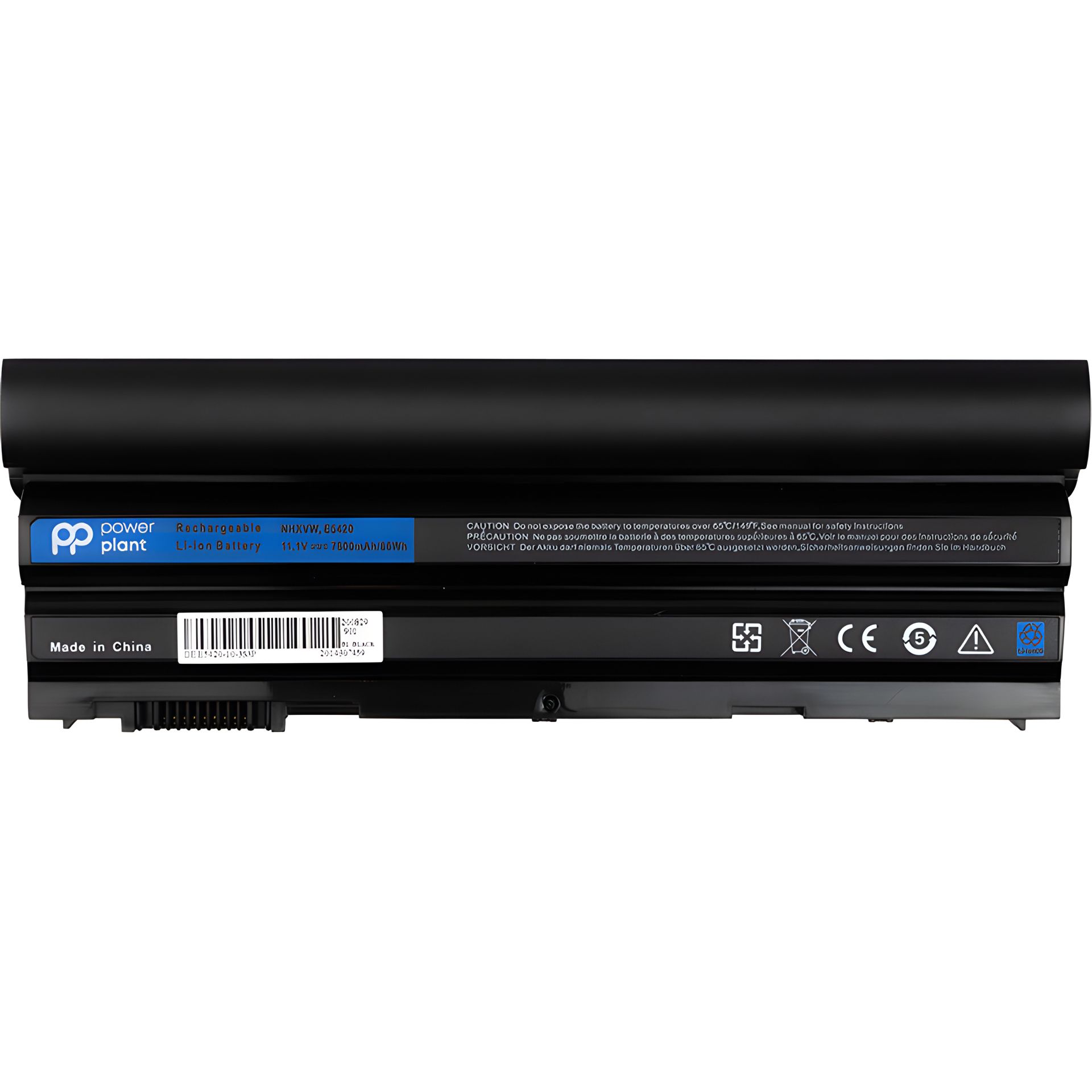 PowerPlant Π°ΠΊΠΊΡΠΌΡΠ»ΡΡΠΎΡ Π΄Π»Ρ DELL Latitude E6420, E5420 Π½ΠΎΡΡΠ±ΡΠΊΠΎΠ² (M5Y0X) 11.1V 7800mAh PowerPlant Π°ΠΊΠΊΡΠΌΡΠ»ΡΡΠΎΡ Π΄Π»Ρ DELL Latitude E6420, E5420 Π½ΠΎΡΡΠ±ΡΠΊΠΎΠ² (M5Y0X) 11.1V 7800mAh