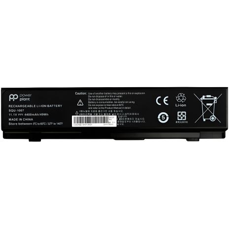 Акумулятори PowerPlant для ноутбуків LG Aurora ONOTE S430 (SQU-1017) 11.1V 4400mAh Акумулятори PowerPlant для ноутбуків LG Aurora ONOTE S430 (SQU-1017) 11.1V 4400mAh