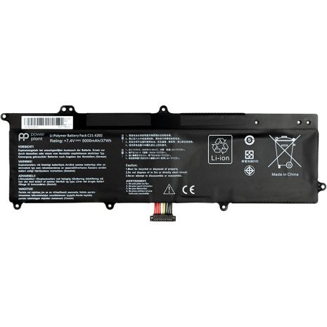 Акумулятор для ноутбуків Asus VivoBook S200E Series (C21-X202) 7.4V 5000mAh Акумулятор для ноутбуків Asus VivoBook S200E Series (C21-X202) 7.4V 5000mAh