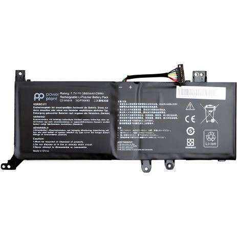 Аккумулятор PowerPlant для ноутбуков ASUS VivoBook 14 A412FA (C21N1818) 7.7V 3800mAh