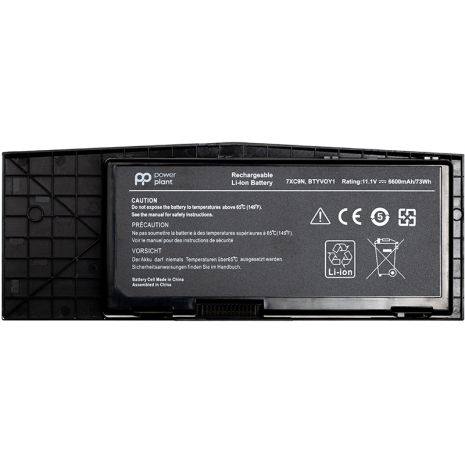 Акумулятори PowerPlant для ноутбуків DELL Alienware BTYVOY1 (7XC9N) 11.1V 6600mAh