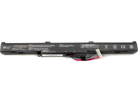 Акумулятори PowerPlant для ASUS X450 (AS450EL7, A41-X550E) 14.8V 2600mAh