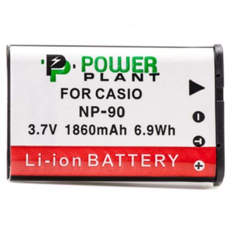 Аккумулятор PowerPlant Casio NP-90 1860mAh