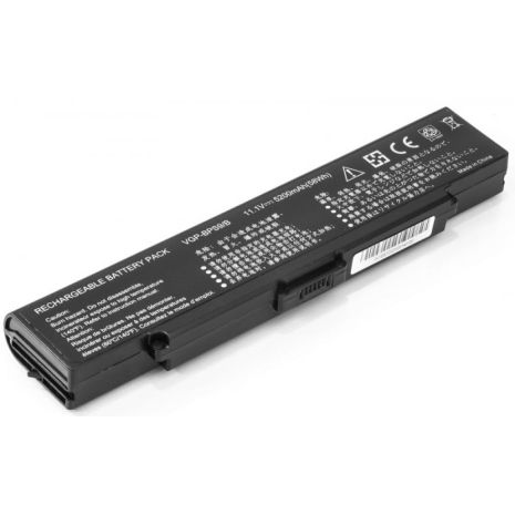 Акумулятор для ноутбуків Sony VAIO VGN-CR20 (VGP-BPS9, SO BPS9 3S2P) 11.1V 5200mAh