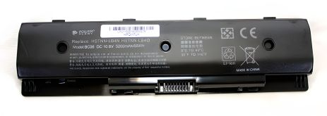 Акумулятори PowerPlant для ноутбуків HP Envy 15 (HSTNN-LB4N) 10.8V 5200mAh Акумулятори PowerPlant для ноутбуків HP Envy 15 (HSTNN-LB4N) 10.8V 5200mAh