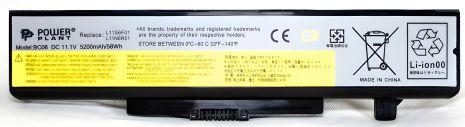 Акумулятори PowerPlant для ноутбуків IBM/LENOVO IdeaPad G580 (L11L6F01) 11.1V 5200mAh Акумулятори PowerPlant для ноутбуків IBM/LENOVO IdeaPad G580 (L11L6F01) 11.1V 5200mAh