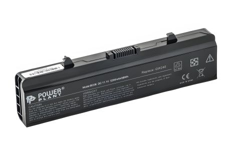 PowerPlant Аккумулятор для ноутбуков DELL Inspiron 1525 (RN873, DE 1525, 3S2P) 11.1V 5200mAh