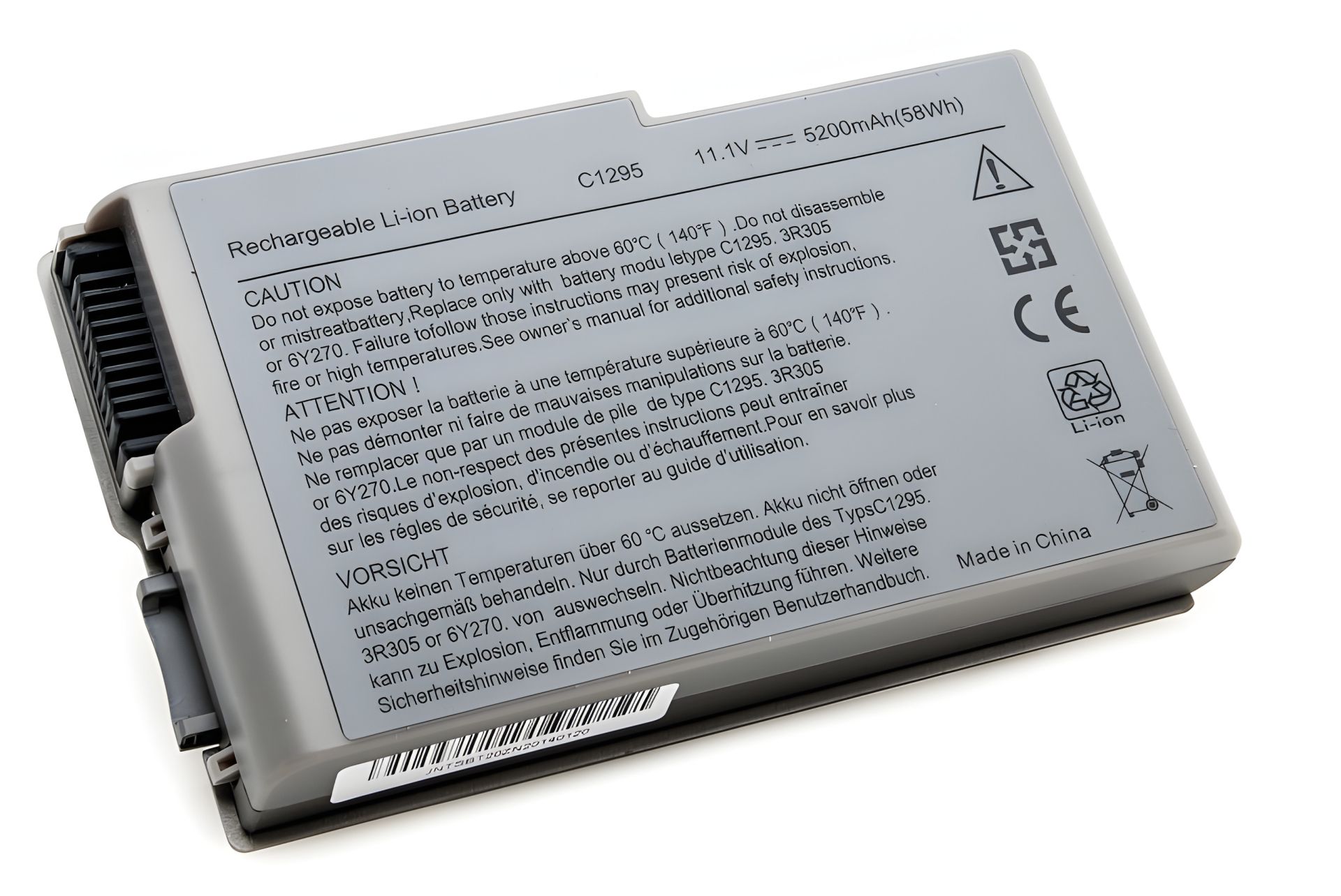 PowerPlant ΠΠΊΠΊΡΠΌΡΠ»ΡΡΠΎΡ Π΄Π»Ρ DELL Latitude D600 Π½ΠΎΡΡΠ±ΡΠΊΠΎΠ² (C1295, DE D600, 3S2P) 11.1V 5200mAh PowerPlant ΠΠΊΠΊΡΠΌΡΠ»ΡΡΠΎΡ Π΄Π»Ρ DELL Latitude D600 Π½ΠΎΡΡΠ±ΡΠΊΠΎΠ² (C1295, DE D600, 3S2P) 11.1V 5200mAh