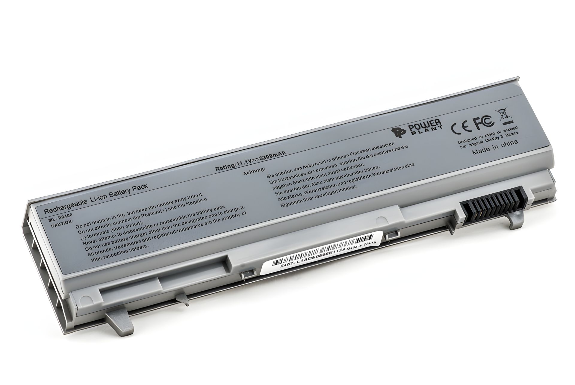 Акумулятор для ноутбуків DELL Latitude E6400 (PT434, DE E6400 3SP2) 11.1V 5200mAh Акумулятор для ноутбуків DELL Latitude E6400 (PT434, DE E6400 3SP2) 11.1V 5200mAh