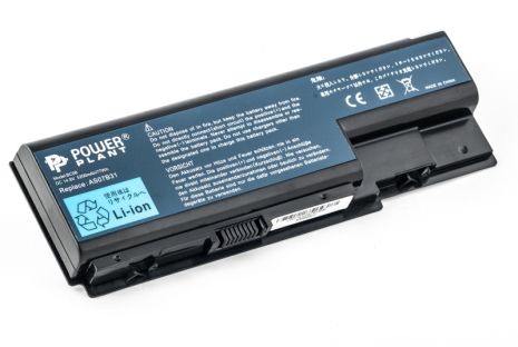 Акумулятори PowerPlant для ноутбуків ACER Aspire 5230 (AS07B41, AR5923LH) 14.8V 5200mAh