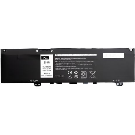 Акумулятори PowerPlant для ноутбуків DELL Inspiron 13 5370 (F62G0) 11.4V 2200mAh Акумулятори PowerPlant для ноутбуків DELL Inspiron 13 5370 (F62G0) 11.4V 2200mAh