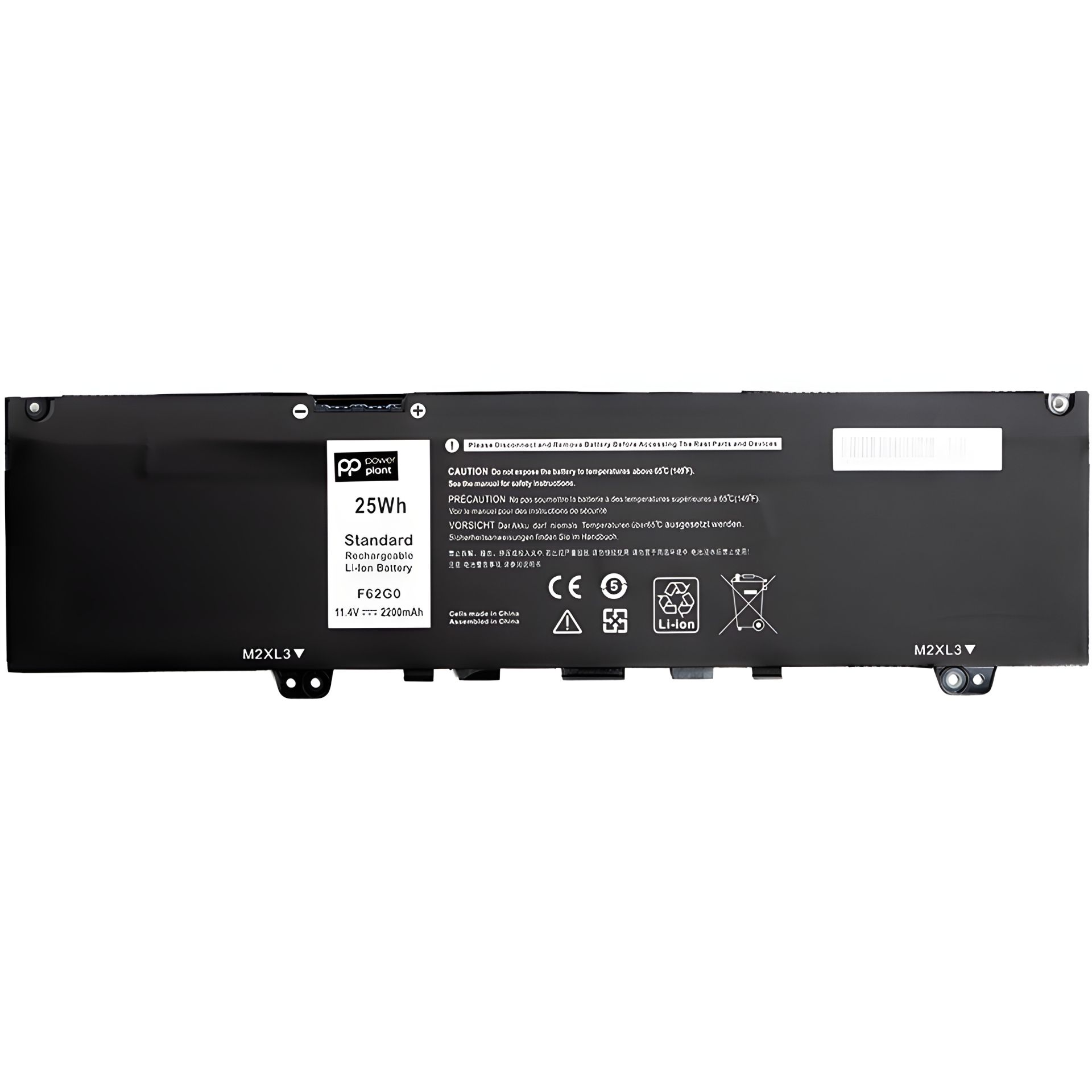 ΠΠΊΠΊΡΠΌΡΠ»ΡΡΠΎΡ PowerPlant Π΄Π»Ρ Π½ΠΎΡΡΠ±ΡΠΊΠΎΠ² DELL Inspiron 13 5370 (F62G0) 11.4V 2200mAh ΠΠΊΠΊΡΠΌΡΠ»ΡΡΠΎΡ PowerPlant Π΄Π»Ρ Π½ΠΎΡΡΠ±ΡΠΊΠΎΠ² DELL Inspiron 13 5370 (F62G0) 11.4V 2200mAh
