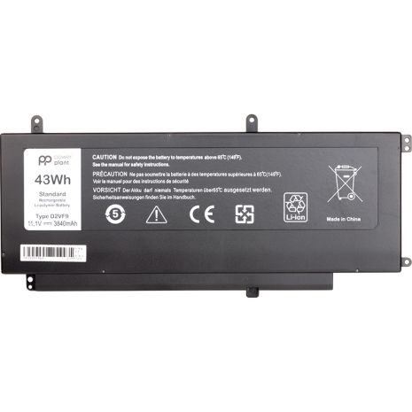 Акумулятори PowerPlant для ноутбуків DELL Inspiron 15 7547 (D2VF9) 11.1V 3840mAh Акумулятори PowerPlant для ноутбуків DELL Inspiron 15 7547 (D2VF9) 11.1V 3840mAh