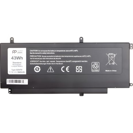 Акумулятори PowerPlant для ноутбуків DELL Inspiron 15 7547 (D2VF9) 11.1V 3840mAh Акумулятори PowerPlant для ноутбуків DELL Inspiron 15 7547 (D2VF9) 11.1V 3840mAh