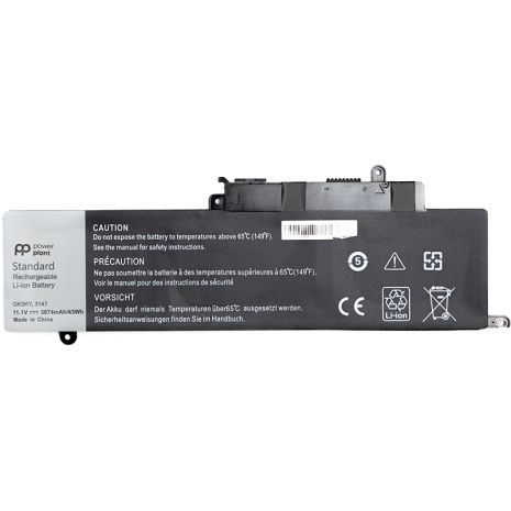 Акумулятори PowerPlant для ноутбуків DELL Inspiron 11 3000 (GK5KY) 11.1V 43Wh Акумулятори PowerPlant для ноутбуків DELL Inspiron 11 3000 (GK5KY) 11.1V 43Wh