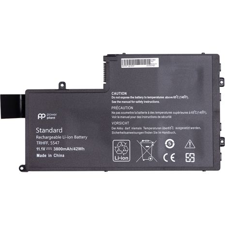 Акумулятори PowerPlant для ноутбуків DELL Inspiron 15 5547 (TRHFF) 11.1V 3800mAh