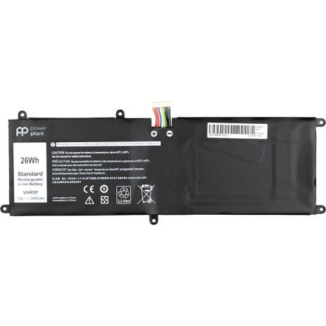 Акумулятори PowerPlant для ноутбуків DELL Latitude 11 5175 (VHR5P) 7.6V 3400mAh