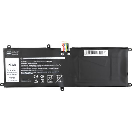 Аккумулятор PowerPlant для Dell Latitude 11 5175 ноутбуков (VHR5P) 7.6V 3400mAh