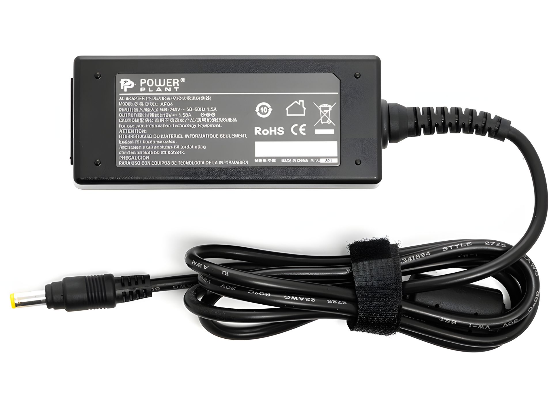 Блок питания для ноутбуков PowerPlant HP 220V, 19V 30W 1.58A (4.8*1.7) Блок питания для ноутбуков PowerPlant HP 220V, 19V 30W 1.58A (4.8*1.7)