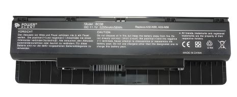 Аккумулятор PowerPlant для ноутбуков ASUS N46 (A32-N56) 11.1V 5200mAh