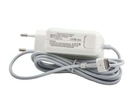 Блок живлення PowerPlant для ноутбуків Apple 220V, 14.5V 45W 3.1A (Magnet tip)