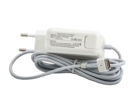 Блок живлення для ноутбуків PowerPlant Apple 220V, 14.5V 45W 3.1A (Magnet tip)