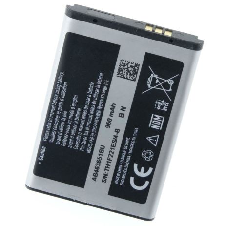 Акумулятор Samsung GT-C3322 – AB463651BU/E/C – 960 mAh [Original PRC] 12 міс. гарантії