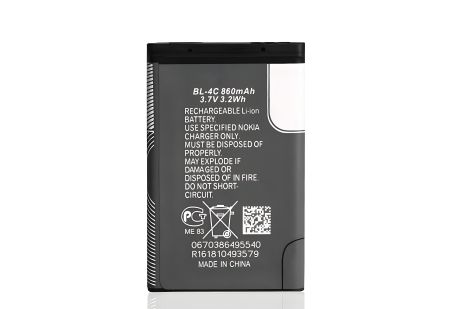 Nokia 6600 Акумулятор (BL-4C 860 mAh) [Original PRC] 12 міс. гарантії