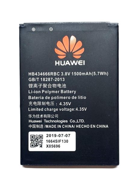 Аккумулятор для Huawei HB434666RBC WiFi-router E5573, E5575, E5576, E5577F, R216 1500 mAh [Original] 12 мес. гарантии