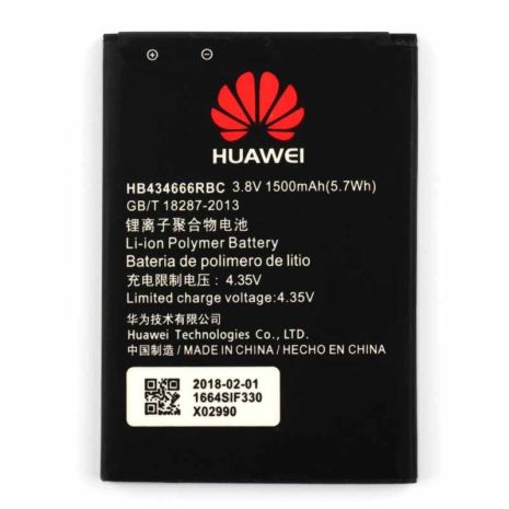 Аккумулятор для Huawei HB434666RBC WiFi-router E5573, E5575, E5576, E5577F, R216 1500 mAh [Original PRC] 12 мес. гарантии