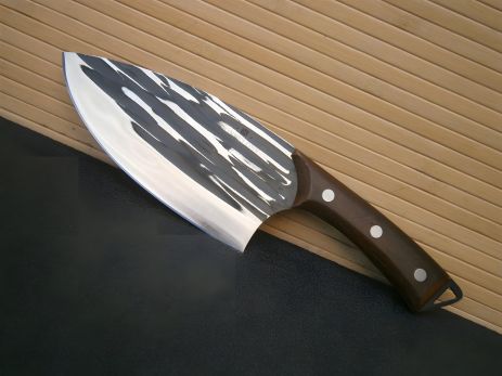 Ніж - сокира кухарський Sonmelony Chef SD-10 фултанг 30 см Ніж - сокира кухарський Sonmelony Chef SD-10 фултанг 30 см