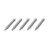 Комплект отверточных насадок, PH1, 1/4"×50 мм, ACR, S2, 5 шт., STORM INTERTOOL VT-0201