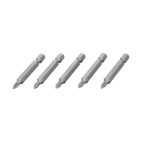 Комплект викруткових насадок, PH1, 1/4"×50 мм, ACR, S2, 5 од., STORM INTERTOOL VT-0201