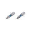 Комплект викруткових насадок, PZ1, 1/4"×25 мм, S2, 2 од., STORM INTERTOOL VT-0220