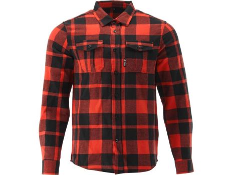 Рубашка фланелевая красно-черная, разм. 3XL/ 84см х 65см,100%-хлопок[40] Yato YT-78805