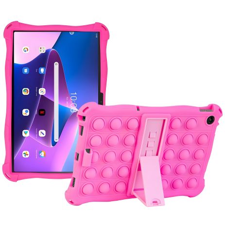 Чохол SoftGel Kids дитячий pop-it Lenovo Tab M10 Plus (3rd Gen) 10.6 TB125 TB128 Світло-рожевий