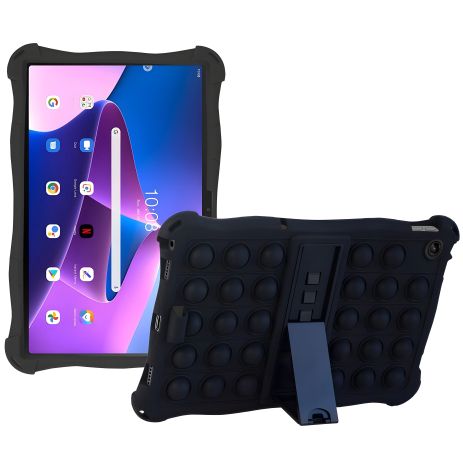 Чохол SoftGel Kids дитячий pop-it для Lenovo Tab M10 Plus (3rd Gen) 10.6 TB125 TB128 Чорний