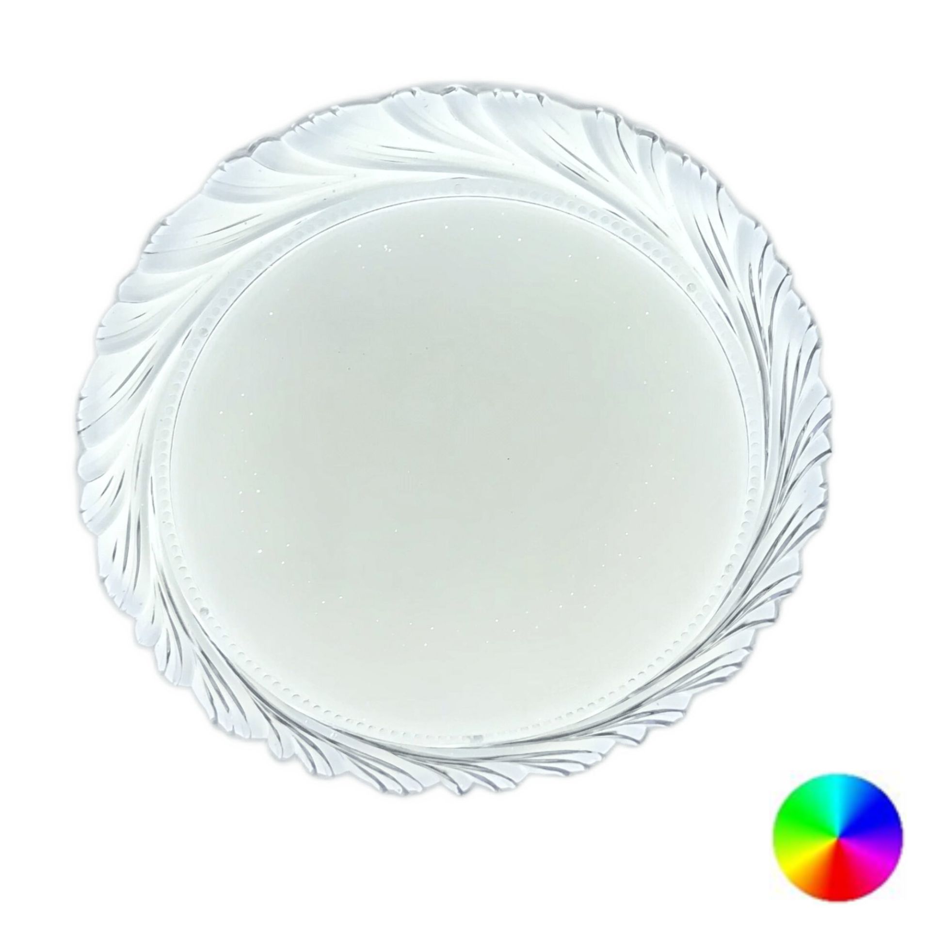 Светодиодная смарт люстра Sirius GLX-19454-400 48W Clear (RGB) Светодиодная смарт люстра Sirius GLX-19454-400 48W Clear (RGB)
