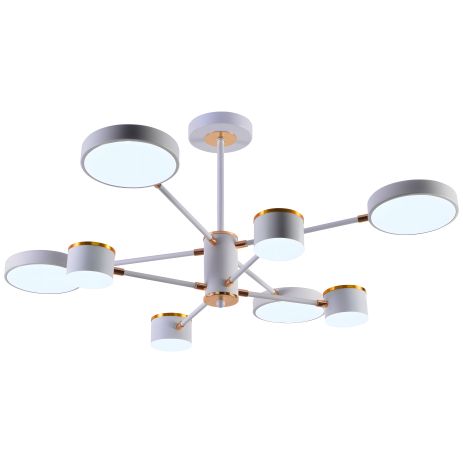 Светодиодная акриловая люстра Sirius B X13288/8 WT+FGD Светодиодная акриловая люстра Sirius B X13288/8 WT+FGD