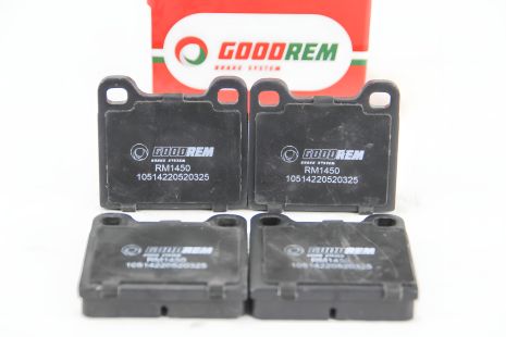 Тормозные колодки W123/W126/W107 (58-05), GOODREM (RM1450)