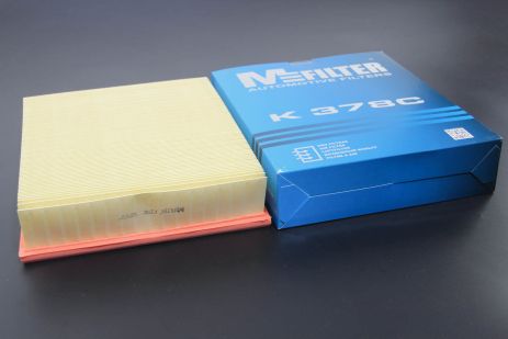 Повітряний фільтр MB Sprinter, Vito (армований сіткою), Mfilter (K378C) Повітряний фільтр MB Sprinter, Vito (армований сіткою), Mfilter (K378C)