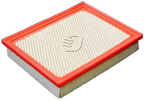 Воздушный фильтр SSANGYONG XDi270, XDi200 05- (DENCKERMANN), DENCKERMANN (A141434)