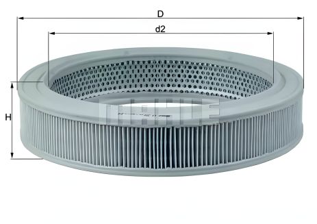 Audi/VW повітряний фільтр (бензин), MAHLE/KNECHT (LX208) Audi/VW повітряний фільтр (бензин), MAHLE/KNECHT (LX208)